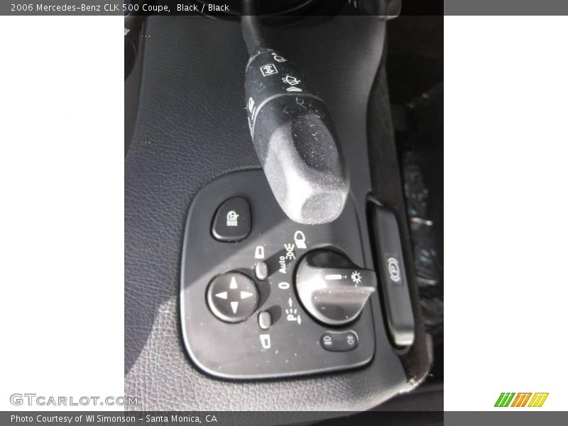 Black / Black 2006 Mercedes-Benz CLK 500 Coupe