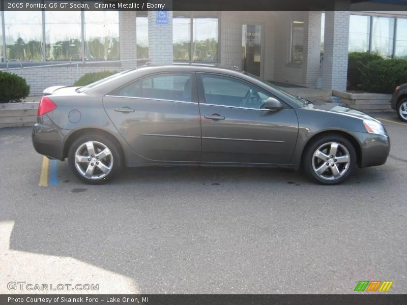 Granite Metallic / Ebony 2005 Pontiac G6 GT Sedan