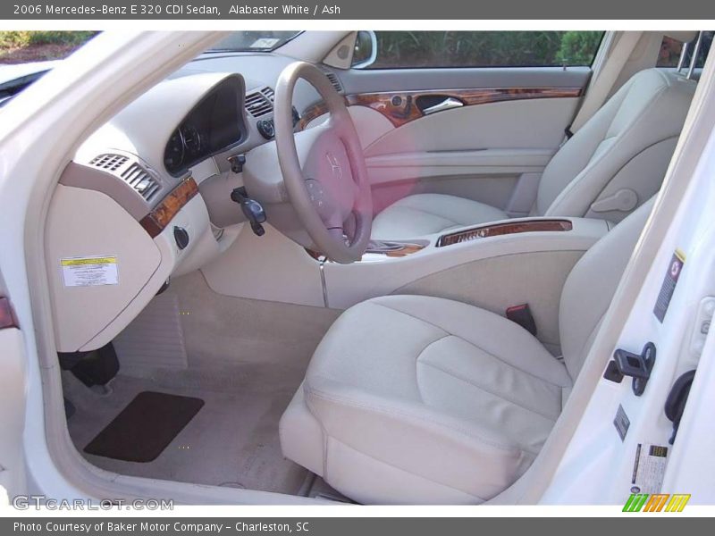 Alabaster White / Ash 2006 Mercedes-Benz E 320 CDI Sedan