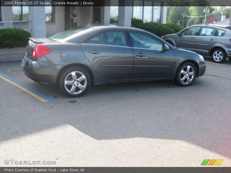 Granite Metallic / Ebony 2005 Pontiac G6 GT Sedan