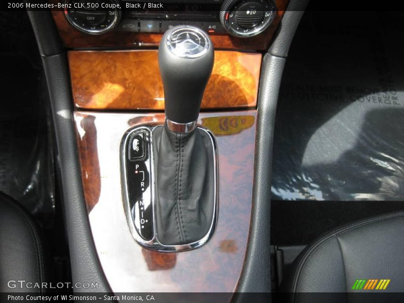 Black / Black 2006 Mercedes-Benz CLK 500 Coupe