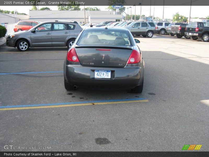 Granite Metallic / Ebony 2005 Pontiac G6 GT Sedan