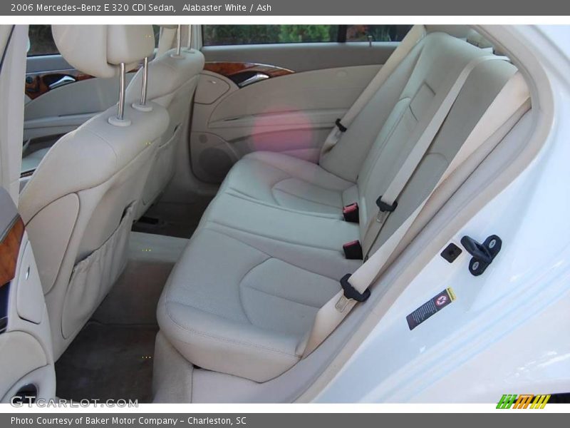Alabaster White / Ash 2006 Mercedes-Benz E 320 CDI Sedan