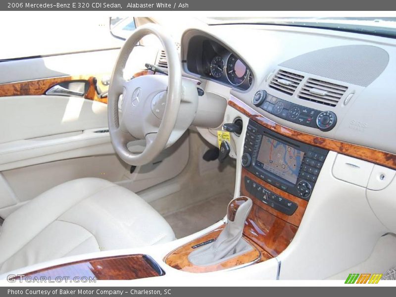 Alabaster White / Ash 2006 Mercedes-Benz E 320 CDI Sedan