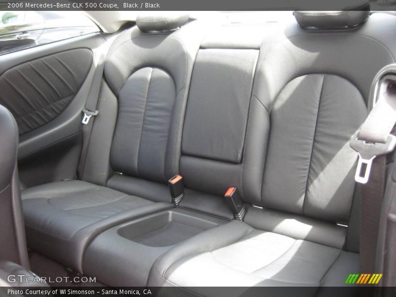 Black / Black 2006 Mercedes-Benz CLK 500 Coupe