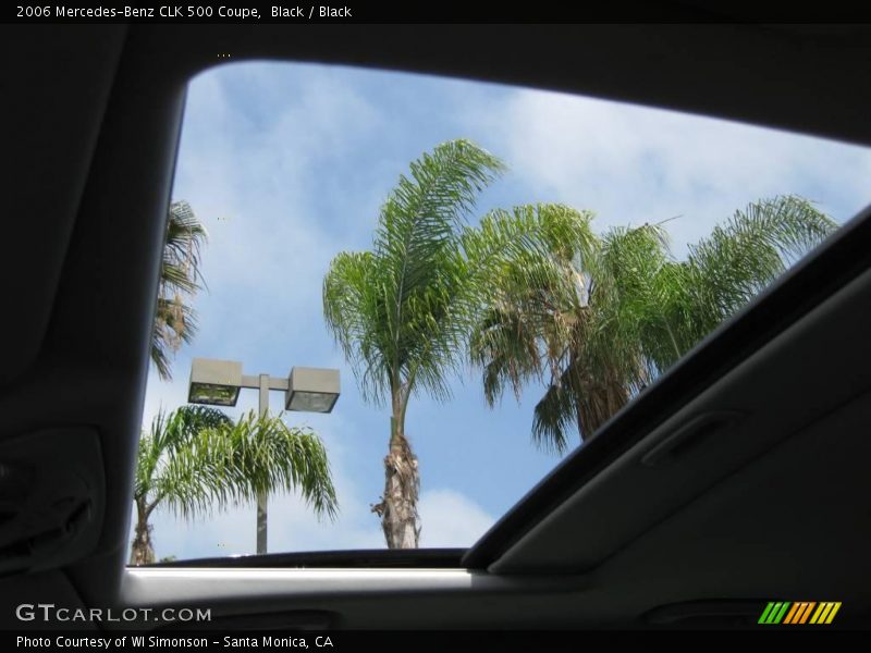 Black / Black 2006 Mercedes-Benz CLK 500 Coupe