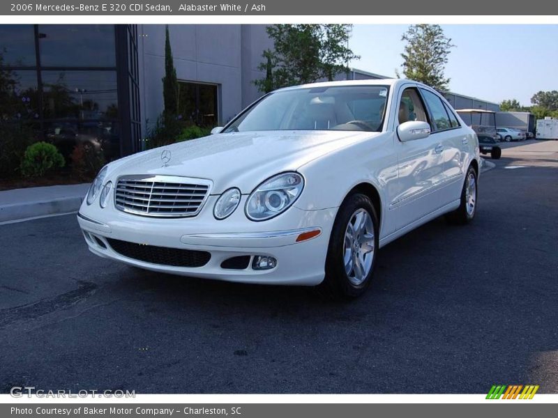 Alabaster White / Ash 2006 Mercedes-Benz E 320 CDI Sedan