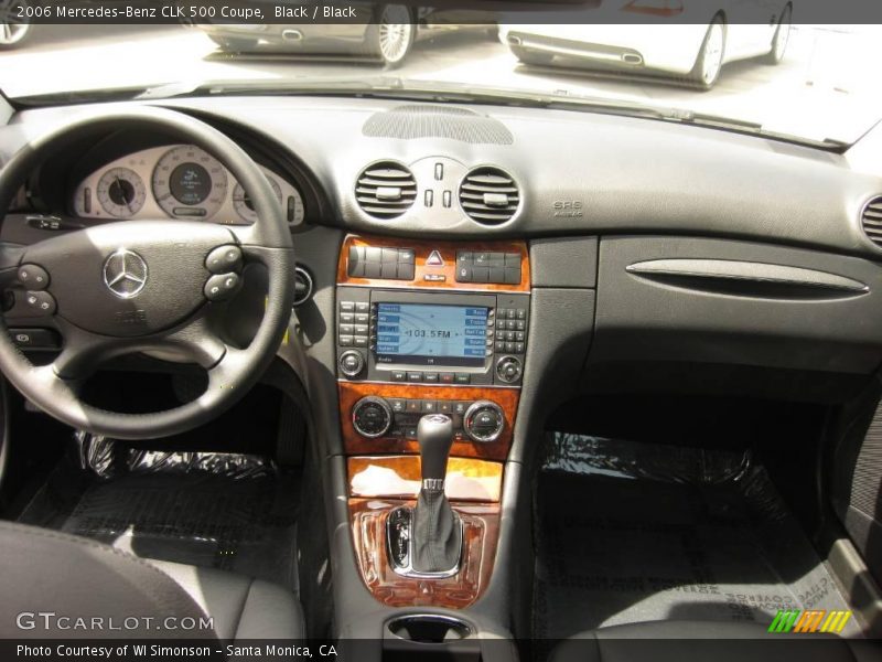 Black / Black 2006 Mercedes-Benz CLK 500 Coupe