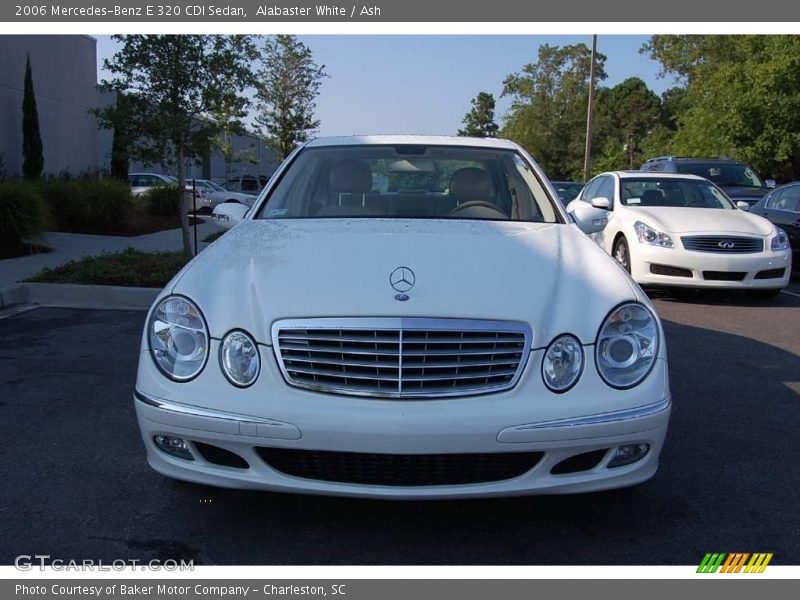 Alabaster White / Ash 2006 Mercedes-Benz E 320 CDI Sedan