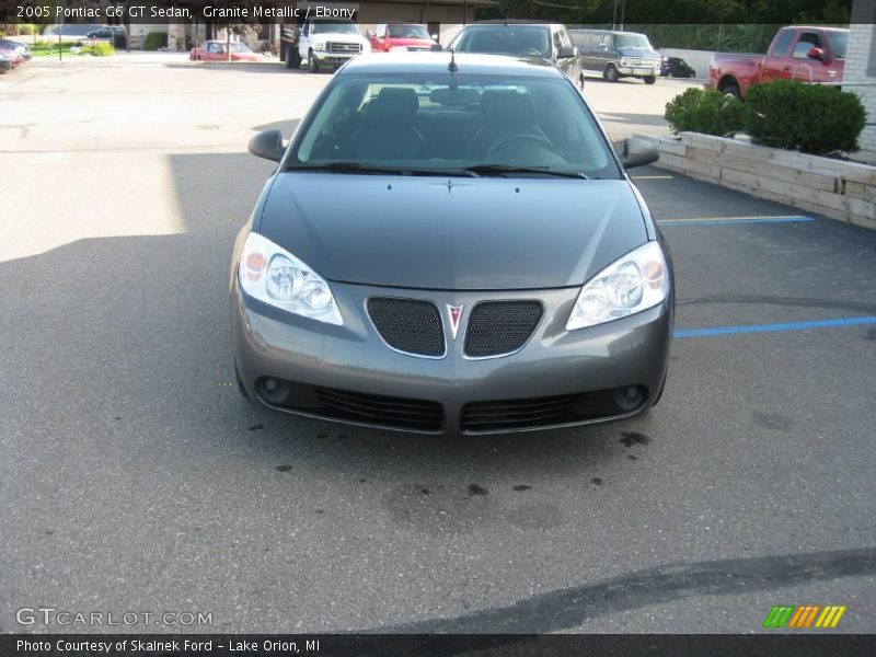 Granite Metallic / Ebony 2005 Pontiac G6 GT Sedan
