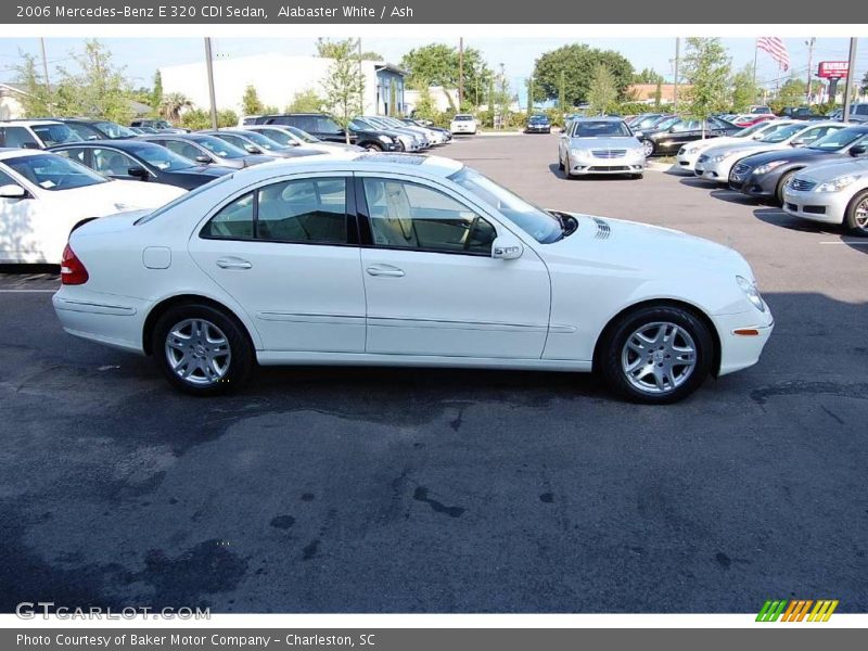 Alabaster White / Ash 2006 Mercedes-Benz E 320 CDI Sedan