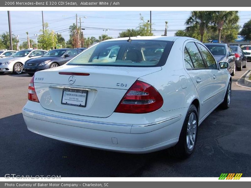Alabaster White / Ash 2006 Mercedes-Benz E 320 CDI Sedan