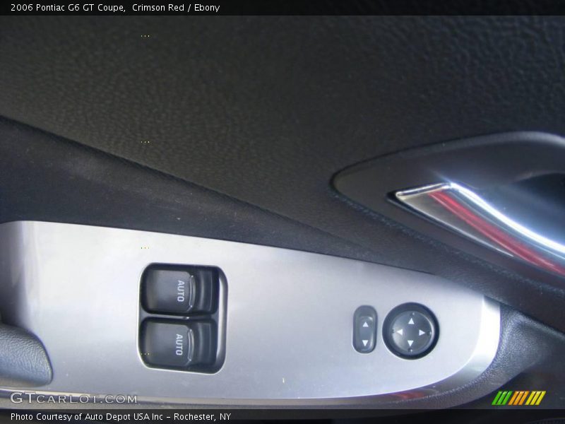Crimson Red / Ebony 2006 Pontiac G6 GT Coupe