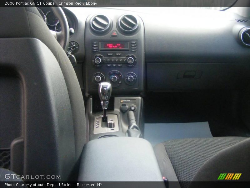Crimson Red / Ebony 2006 Pontiac G6 GT Coupe