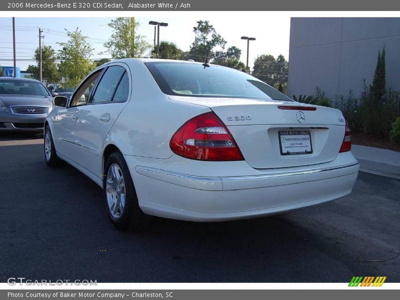 Alabaster White / Ash 2006 Mercedes-Benz E 320 CDI Sedan