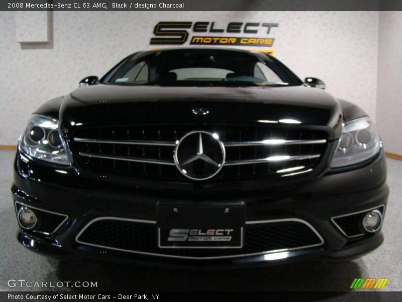 Black / designo Charcoal 2008 Mercedes-Benz CL 63 AMG