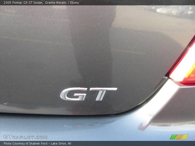 Granite Metallic / Ebony 2005 Pontiac G6 GT Sedan
