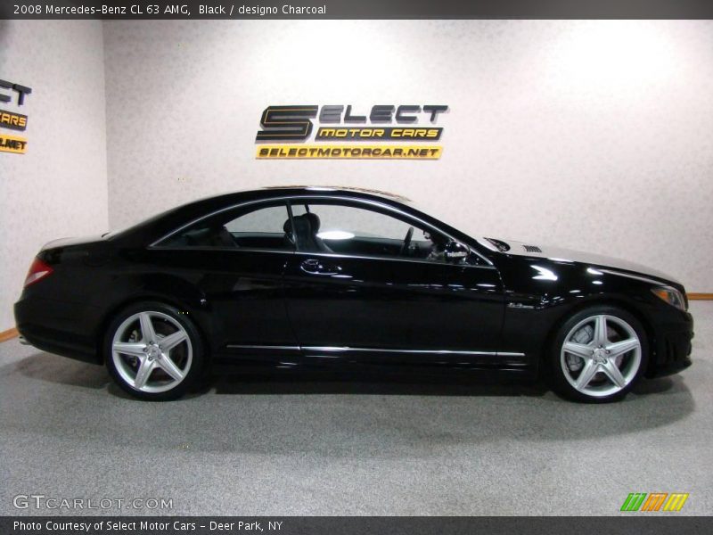 Black / designo Charcoal 2008 Mercedes-Benz CL 63 AMG