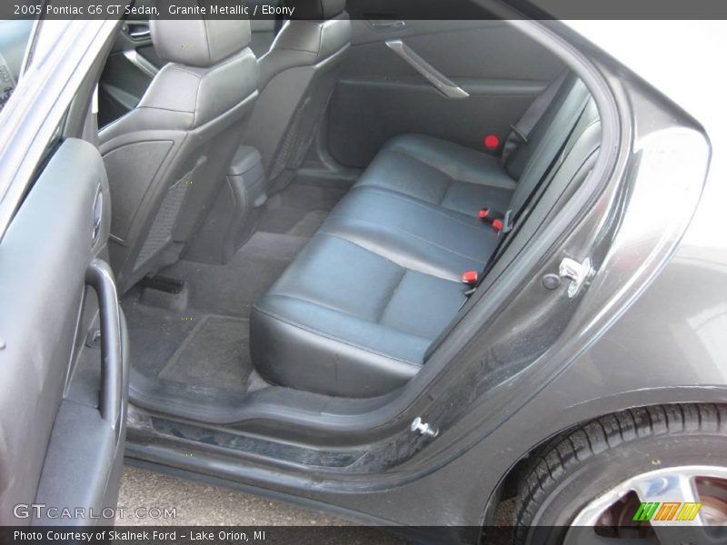 Granite Metallic / Ebony 2005 Pontiac G6 GT Sedan