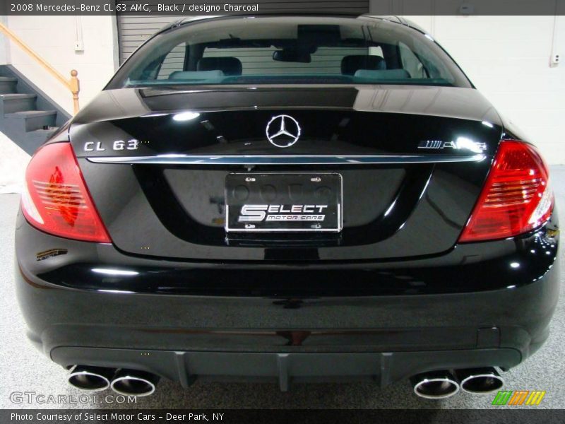 Black / designo Charcoal 2008 Mercedes-Benz CL 63 AMG