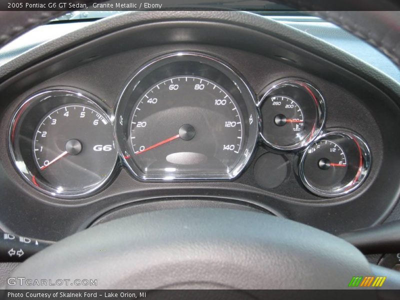 Granite Metallic / Ebony 2005 Pontiac G6 GT Sedan