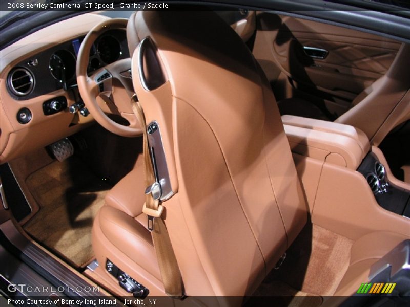 Granite / Saddle 2008 Bentley Continental GT Speed