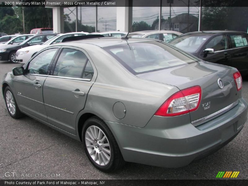 Moss Green Metallic / Camel 2008 Mercury Milan I4 Premier