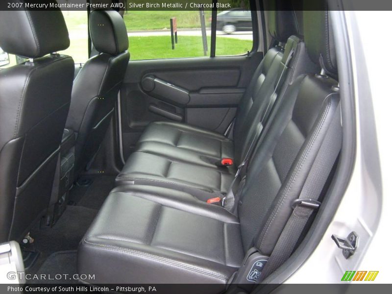Silver Birch Metallic / Charcoal Black 2007 Mercury Mountaineer Premier AWD