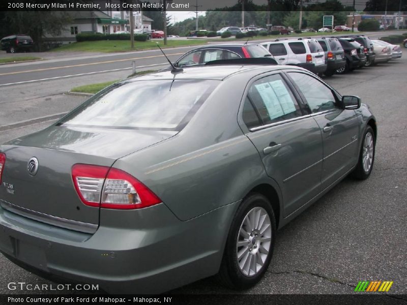 Moss Green Metallic / Camel 2008 Mercury Milan I4 Premier