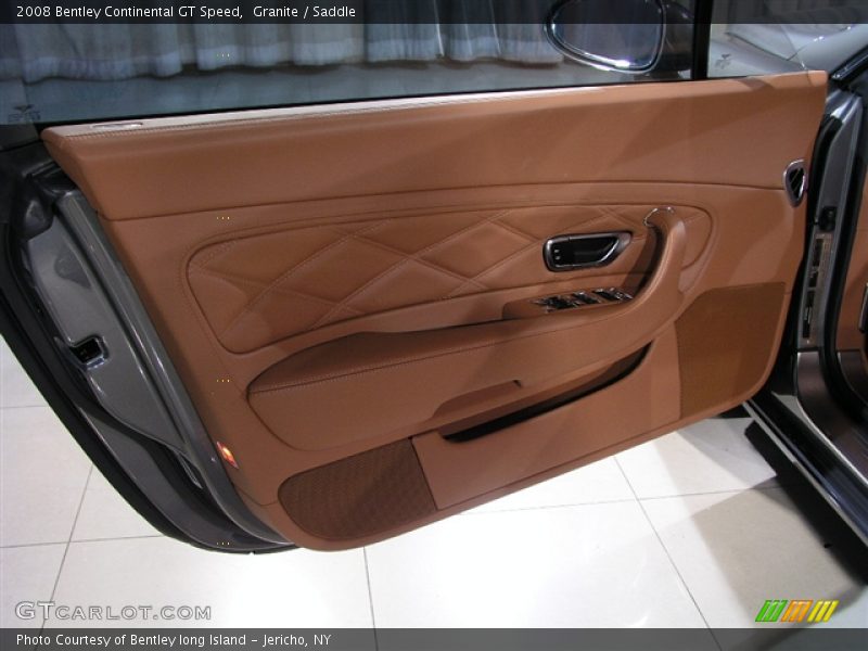Granite / Saddle 2008 Bentley Continental GT Speed