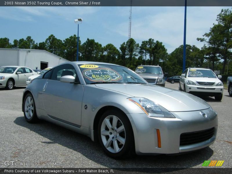 Chrome Silver / Frost 2003 Nissan 350Z Touring Coupe