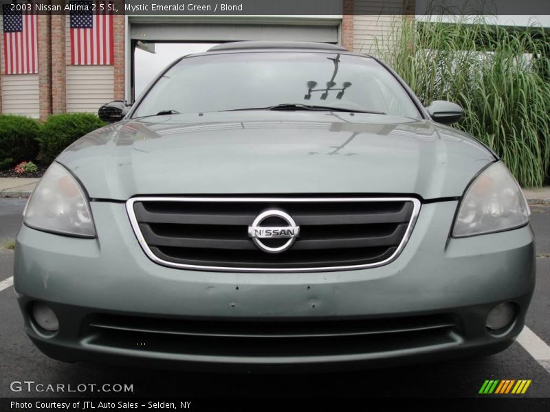 Mystic Emerald Green / Blond 2003 Nissan Altima 2.5 SL