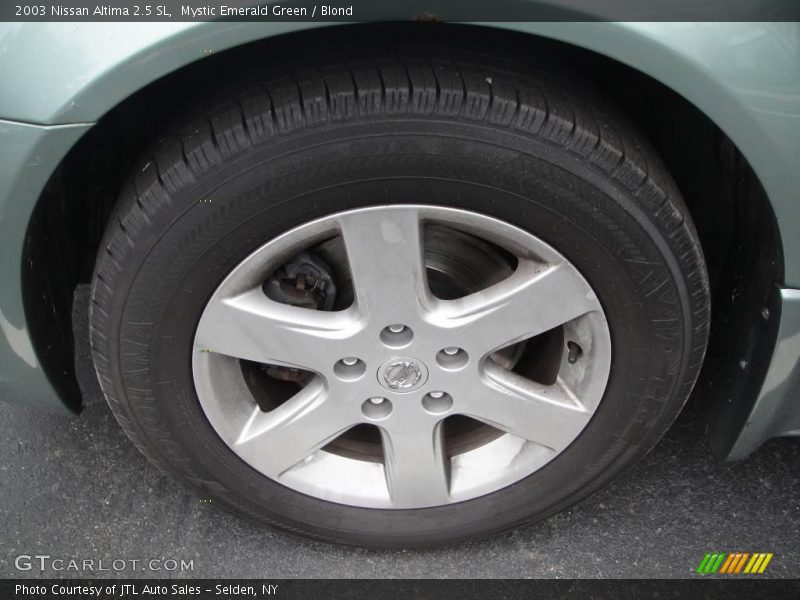 Mystic Emerald Green / Blond 2003 Nissan Altima 2.5 SL