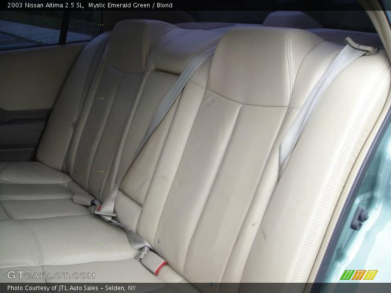 Mystic Emerald Green / Blond 2003 Nissan Altima 2.5 SL