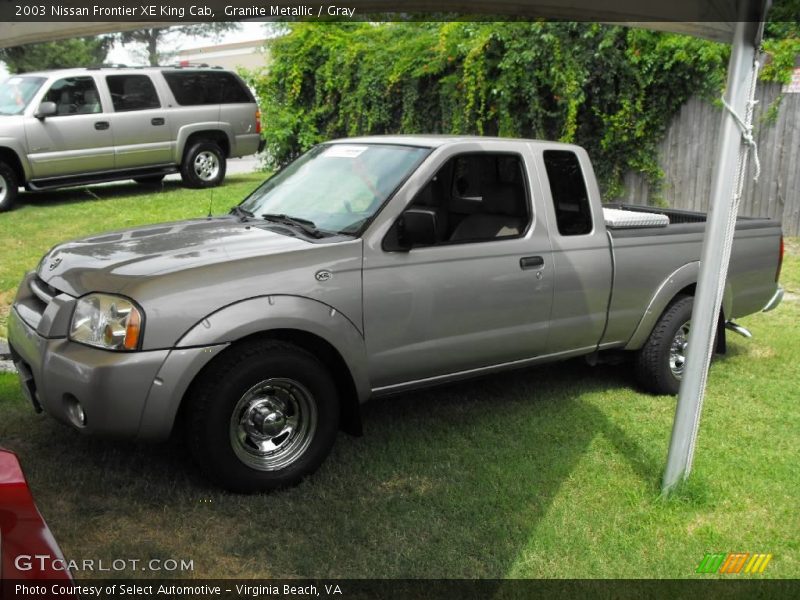 Granite Metallic / Gray 2003 Nissan Frontier XE King Cab