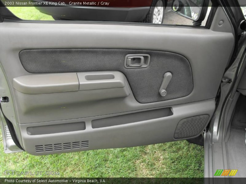 Granite Metallic / Gray 2003 Nissan Frontier XE King Cab