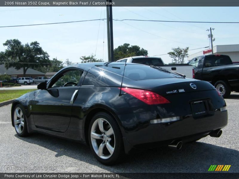 Magnetic Black Pearl / Carbon Black 2006 Nissan 350Z Coupe