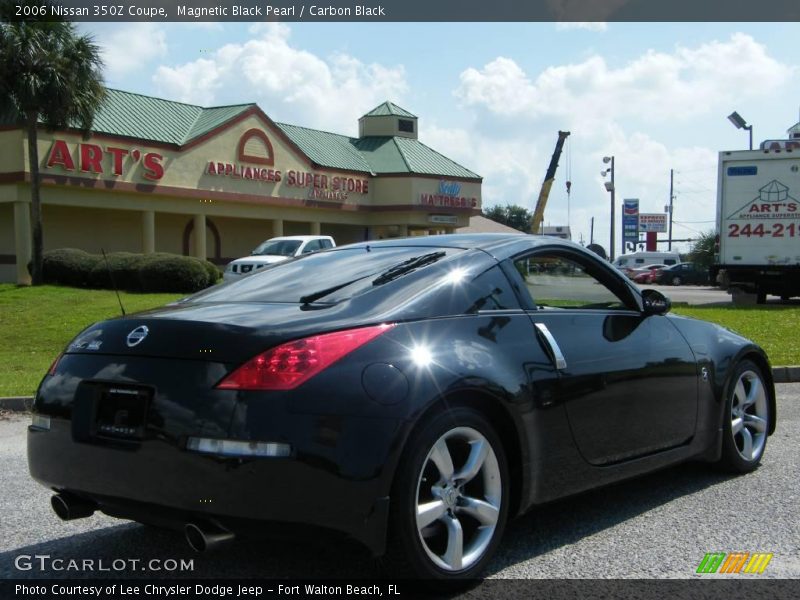 Magnetic Black Pearl / Carbon Black 2006 Nissan 350Z Coupe