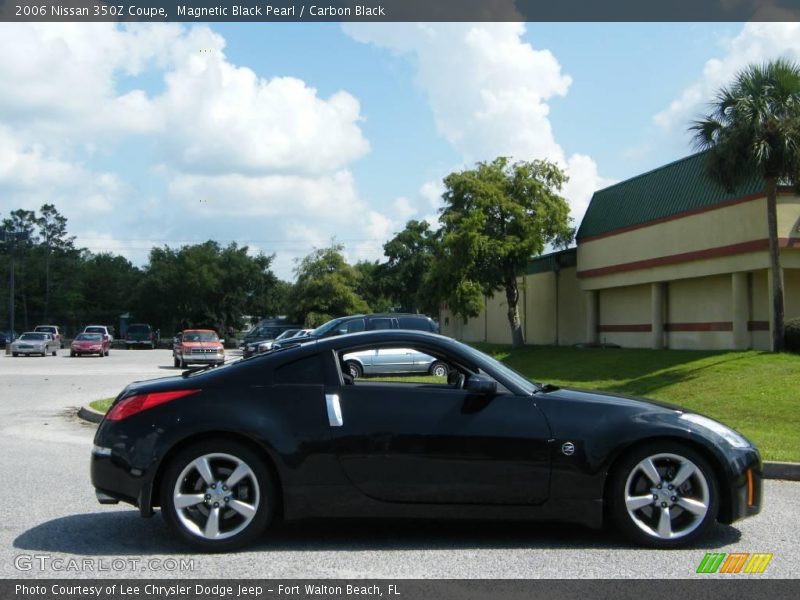 Magnetic Black Pearl / Carbon Black 2006 Nissan 350Z Coupe