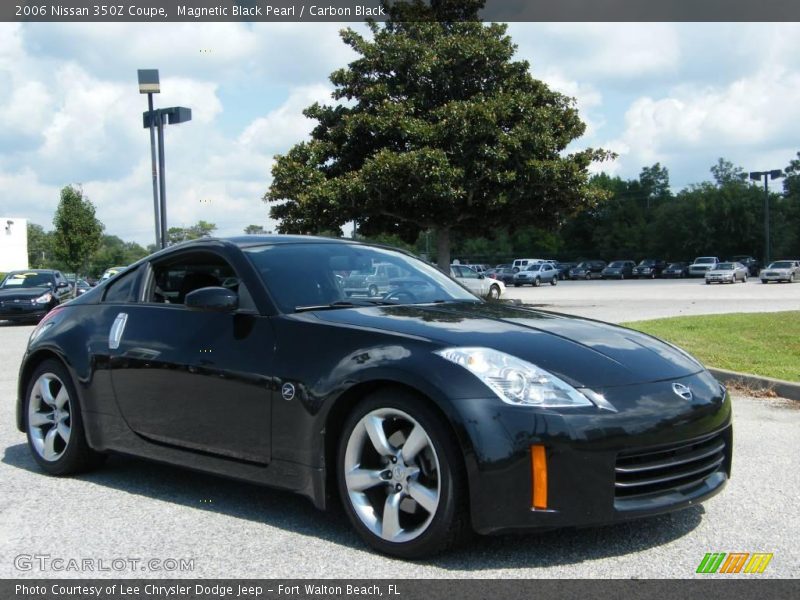 Magnetic Black Pearl / Carbon Black 2006 Nissan 350Z Coupe