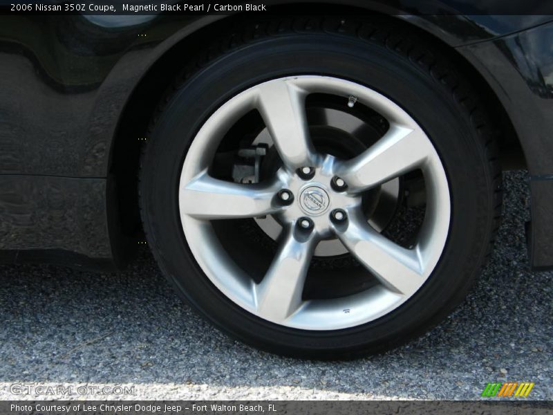 Magnetic Black Pearl / Carbon Black 2006 Nissan 350Z Coupe