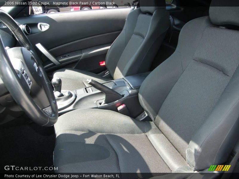 Magnetic Black Pearl / Carbon Black 2006 Nissan 350Z Coupe