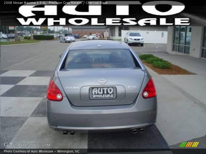 Precision Gray Metallic / Charcoal Black 2008 Nissan Maxima 3.5 SL