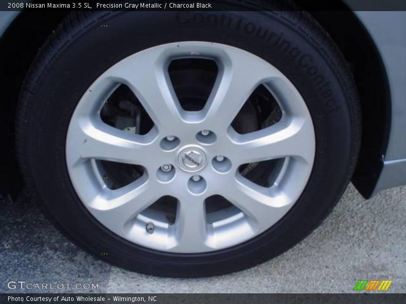 Precision Gray Metallic / Charcoal Black 2008 Nissan Maxima 3.5 SL