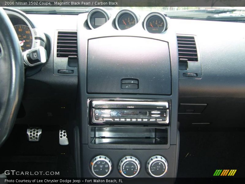 Magnetic Black Pearl / Carbon Black 2006 Nissan 350Z Coupe
