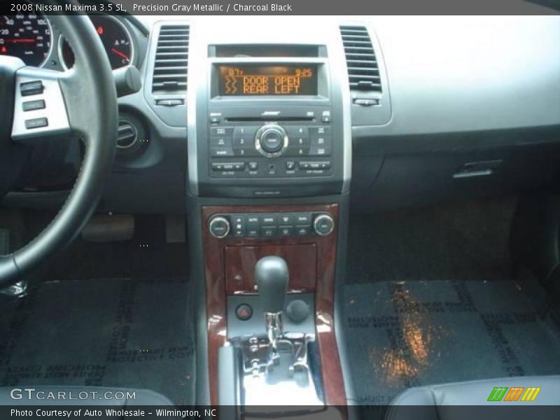 Precision Gray Metallic / Charcoal Black 2008 Nissan Maxima 3.5 SL