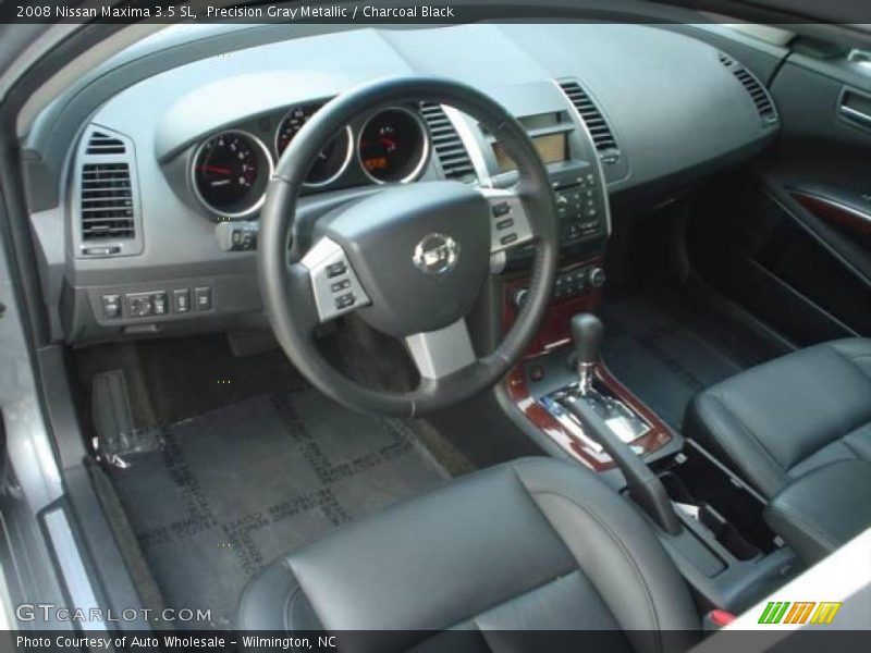 Precision Gray Metallic / Charcoal Black 2008 Nissan Maxima 3.5 SL
