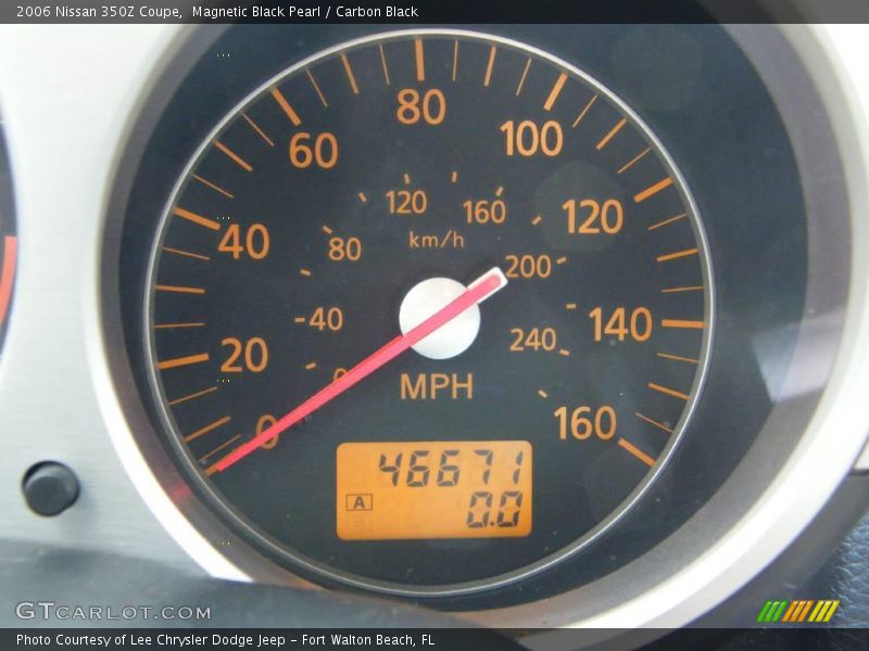 Magnetic Black Pearl / Carbon Black 2006 Nissan 350Z Coupe