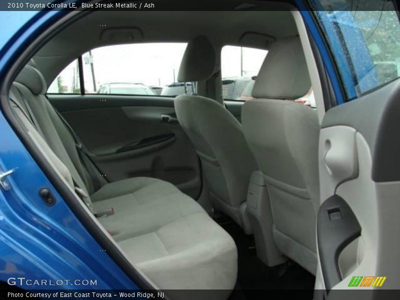 Blue Streak Metallic / Ash 2010 Toyota Corolla LE