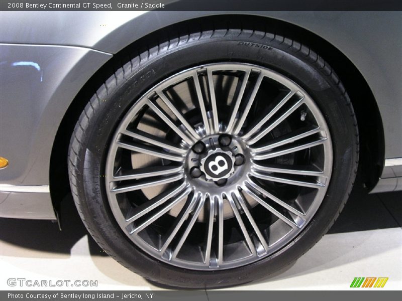 Granite / Saddle 2008 Bentley Continental GT Speed